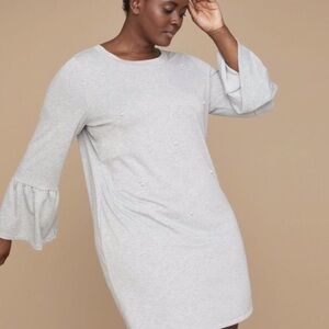 Lane Bryant Skirt Dress with Pearls